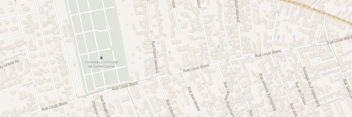 Plan du 52 Rue Louis Blanc à Sainte-Savine