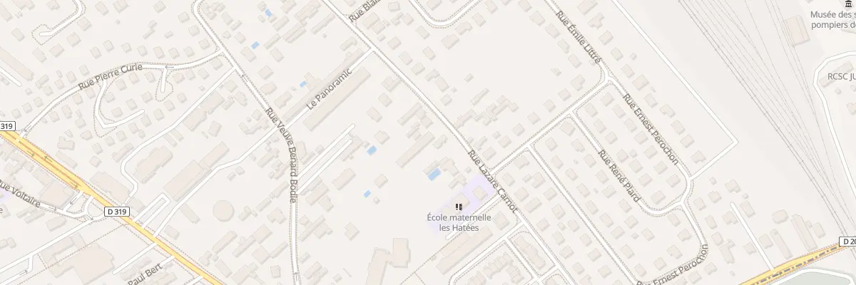 Plan du 13 Rue Lazare Carnot à La Chapelle-Saint-Luc