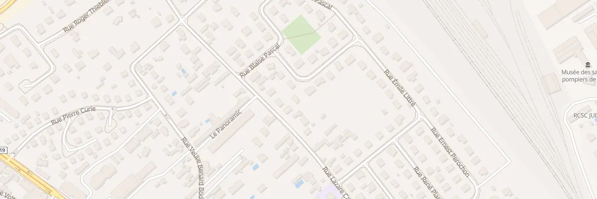 Plan du 8 Rue Blaise Pascal à La Chapelle-Saint-Luc