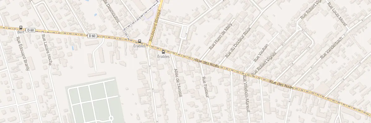 Plan du 81B Rue des Noes à Sainte-Savine