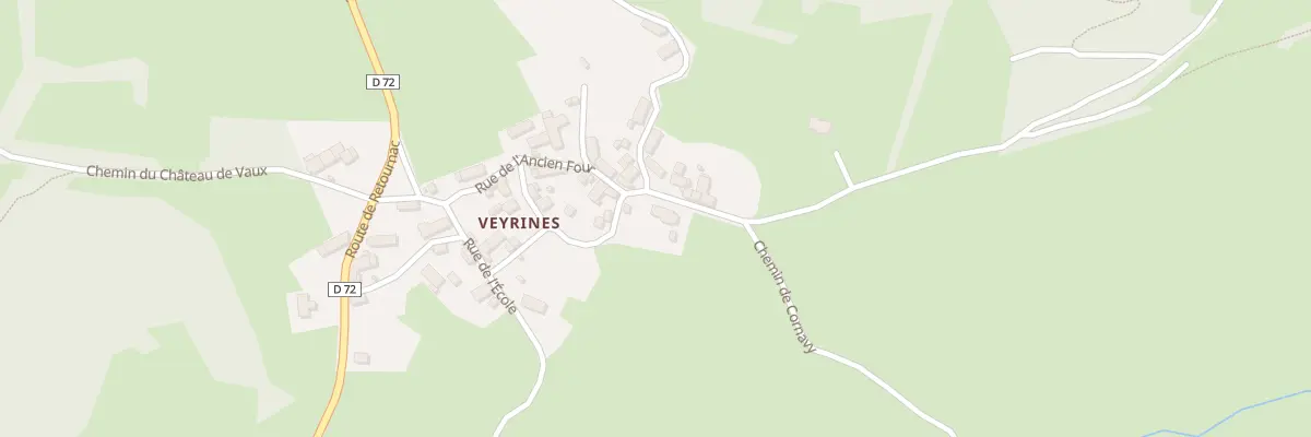 Plan du 5101 Veyrines à Saint-Julien-du-Pinet