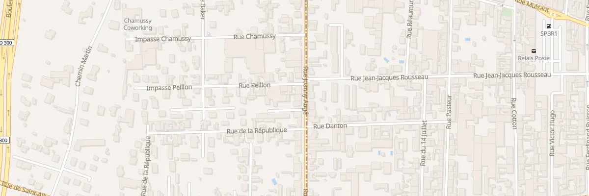 Plan du 262 Rue Joanny Augé à Riorges
