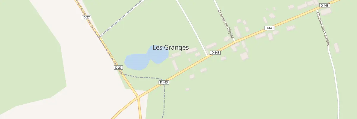 Plan du 40 Rte Principale aux Granges