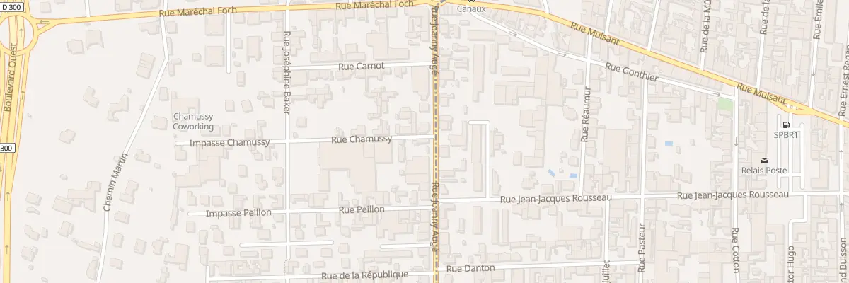 Plan du 168 Rue Joanny Augé à Riorges