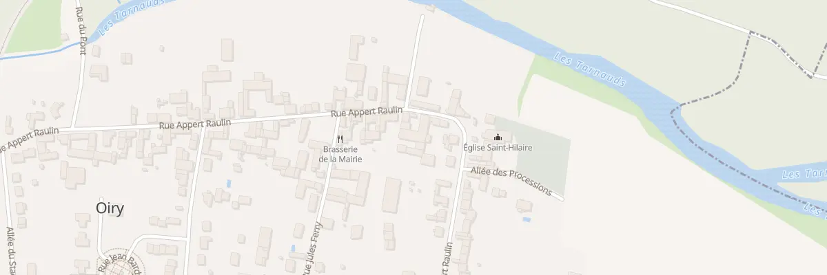 Plan du 17 Rue Appert Raulin à Oiry