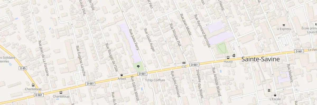 Plan du 6 Rue Louis Auger à Sainte-Savine