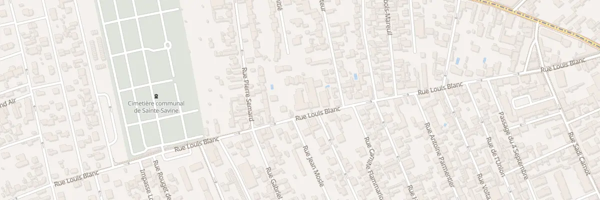 Plan du 50 Rue Louis Blanc à Sainte-Savine