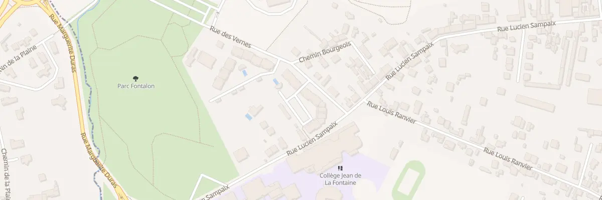 Plan du 184 Rue Lucien Sampaix à Roanne