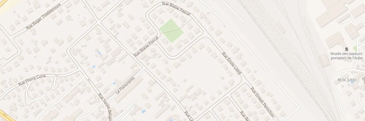 Plan du 12 Rue Blaise Pascal à La Chapelle-Saint-Luc