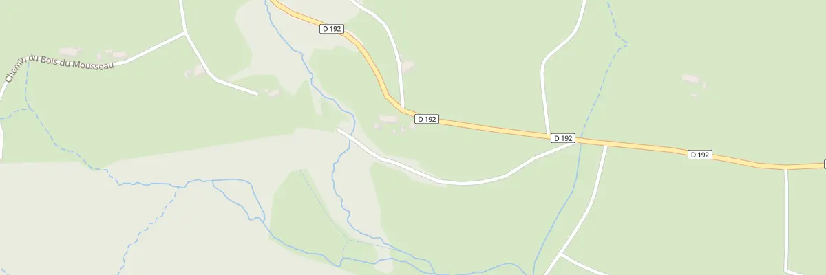 Plan du 1 Rte de Larochemillay à Poil