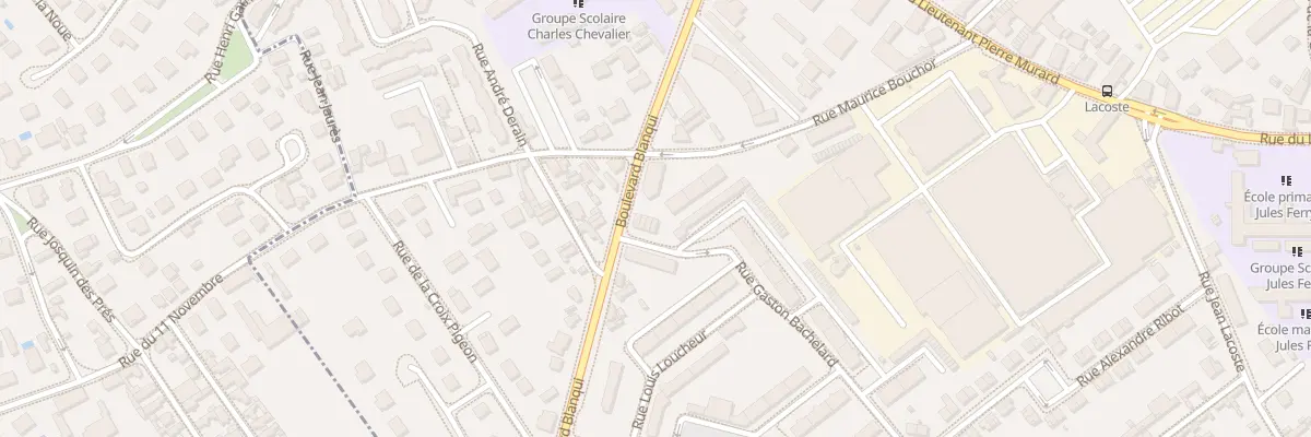 Plan du 14 Rue Gaston Bachelard à Troyes