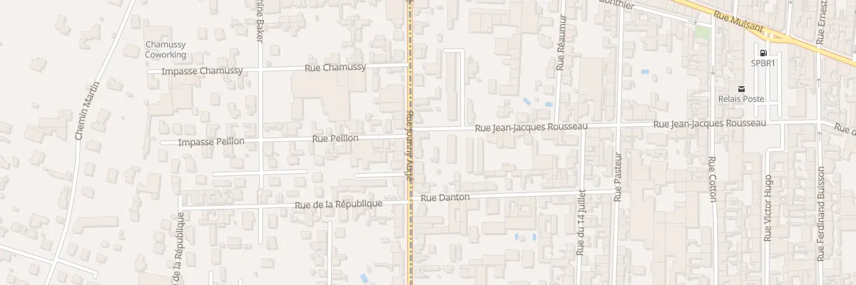 Plan du 43 Rue Joanny Augé à Roanne