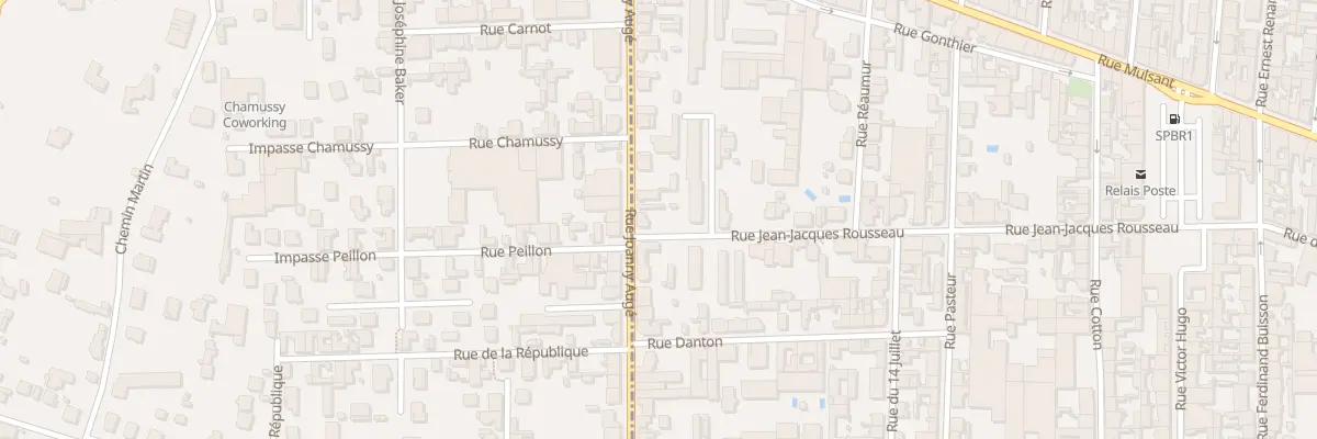 Plan du 39 Rue Joanny Augé à Roanne