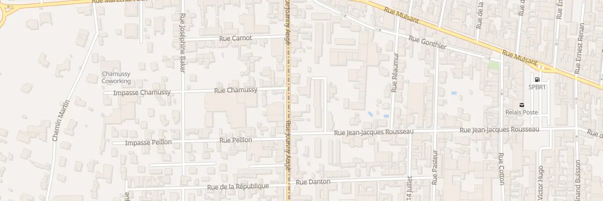 Plan du 33 Rue Joanny Augé à Roanne