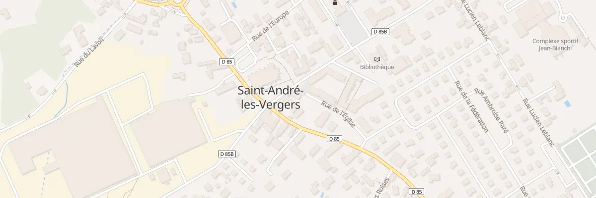 Plan du 5 Rue de l’Eglise à Saint-André-les-Vergers