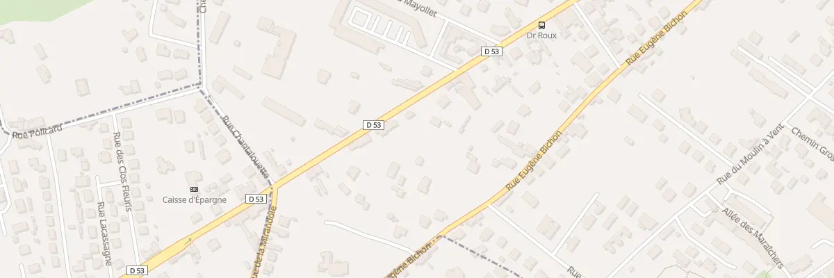 Plan du 157 Rue de Villemontais à Roanne
