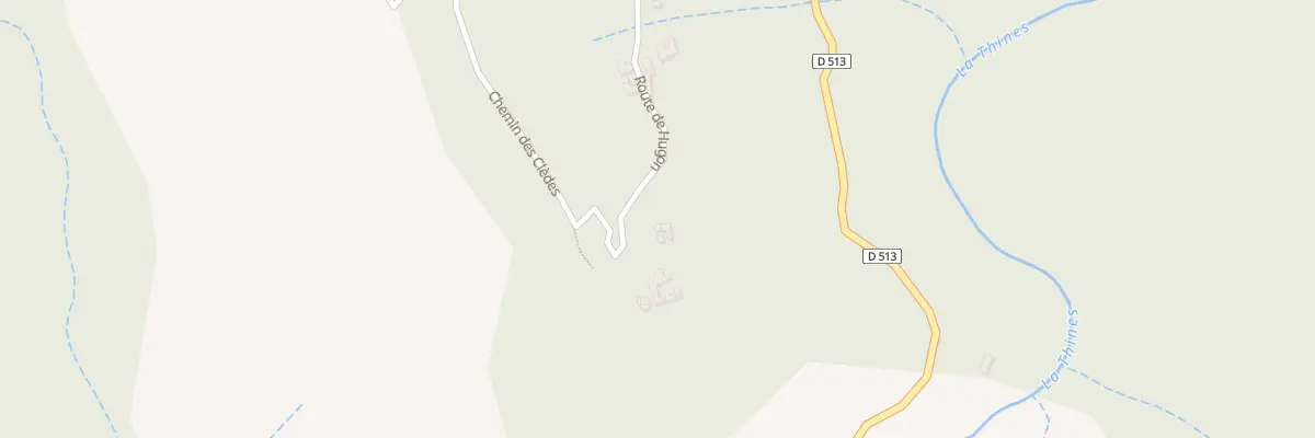 Plan du 547 Rte de Hugon à Malarce-sur-la-Thines