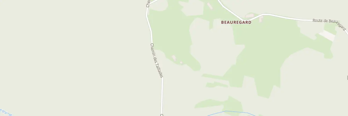 Plan du 5291 Beauregard à Laussonne