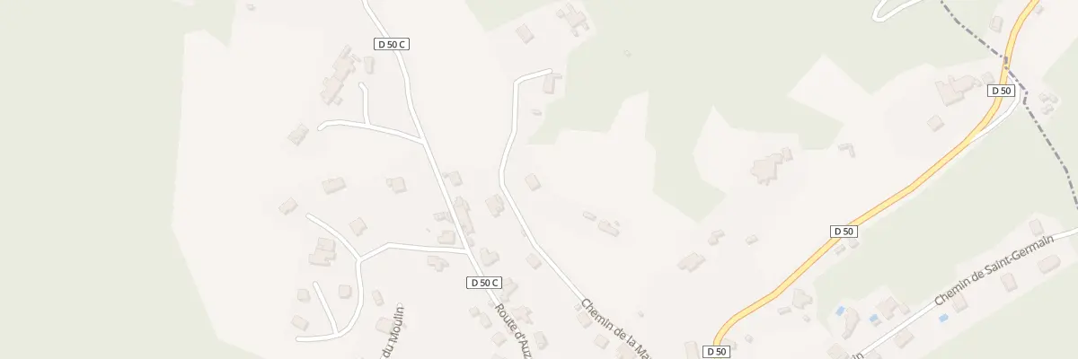 Plan du 284 Che de la Mauricotte à Saint-Jean-du-Pin