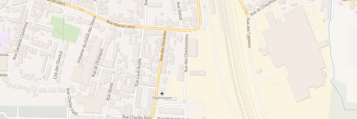 Plan du 10 Rue des Charbonniers à Fourmies