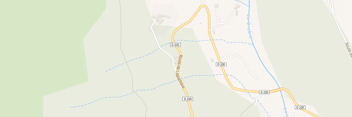 Plan du 5075 La Gardette à Sablières