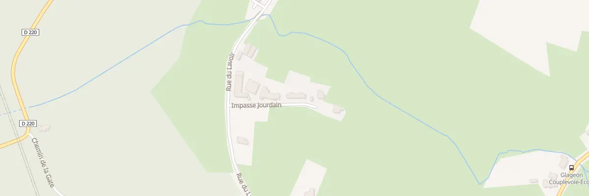 Plan du 5 Imp Jourdain à Glageon