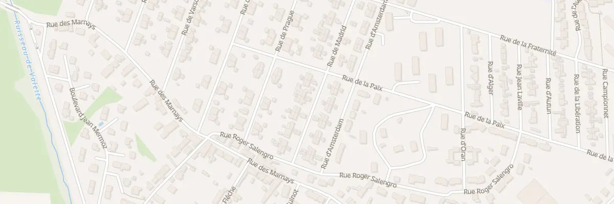 Plan du 32B Rue de Madrid à Gueugnon