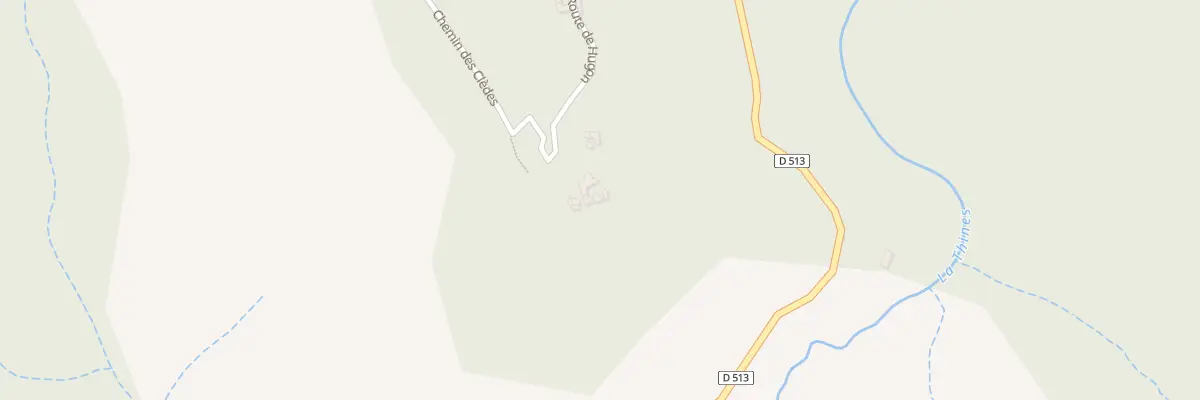 Plan du 647 Rte de Hugon à Malarce-sur-la-Thines