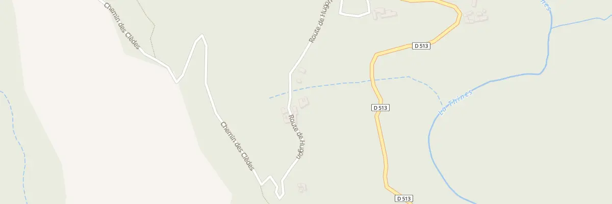 Plan du 351 Rte de Hugon à Alba-la-Romaine