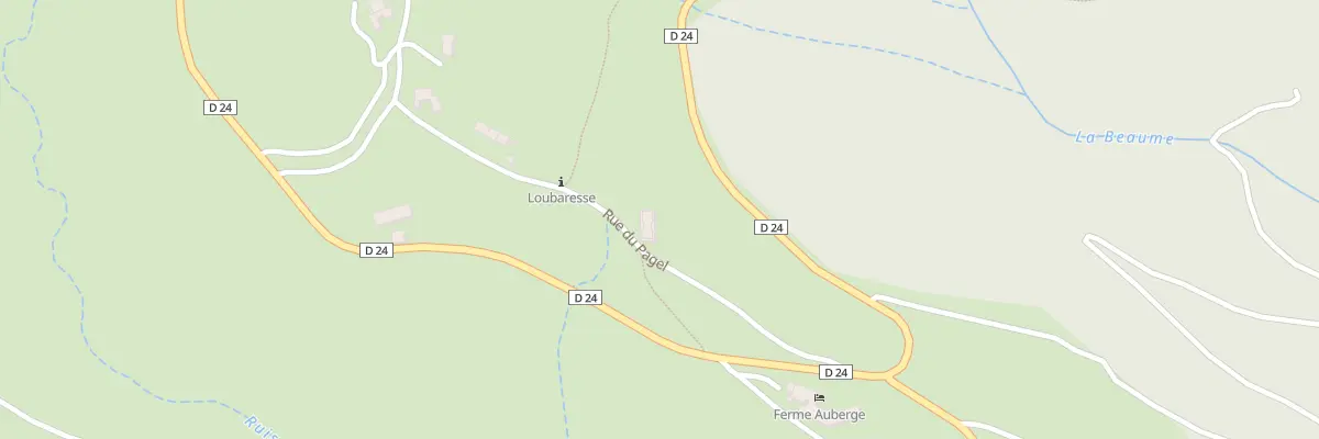 Plan du 5051 La Sulege à Loubaresse