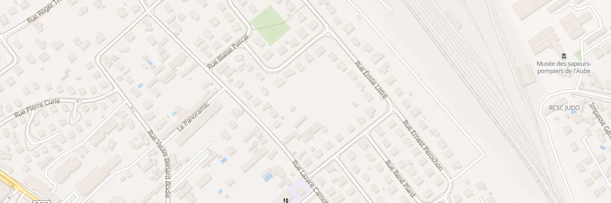 Plan du 36 Rue Lazare Carnot à La Chapelle-Saint-Luc
