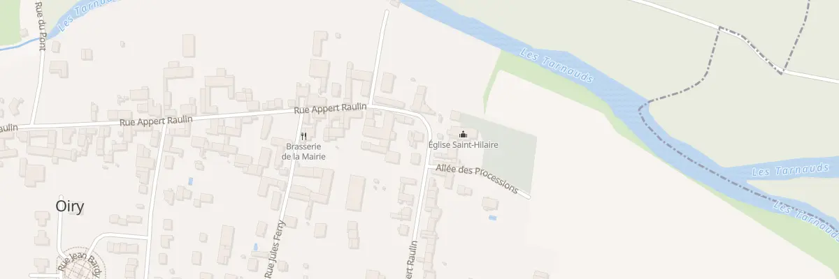 Plan du 11 Rue Appert Raulin à Oiry