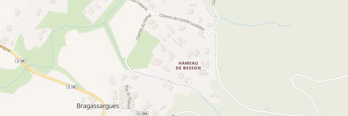 Plan du 5100 Lot Pres de l’Aire à Bragassargues