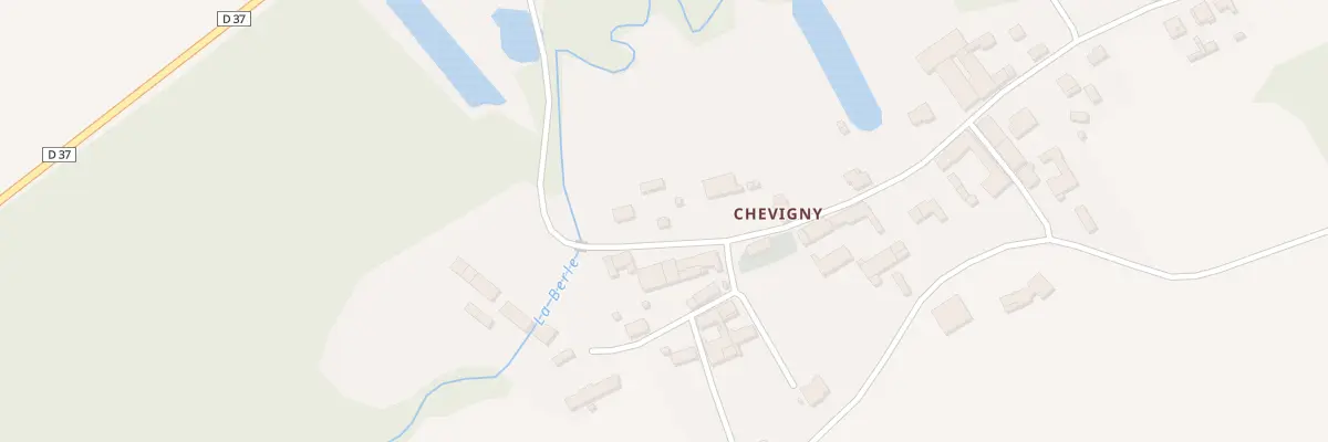 Plan du 3 Rue du Plessis à Villeneuve-Renneville-Chevigny