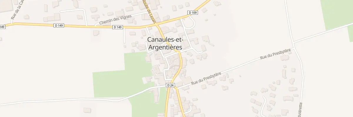 Plan du 5050 Le Village à Canaules-et-Argentières