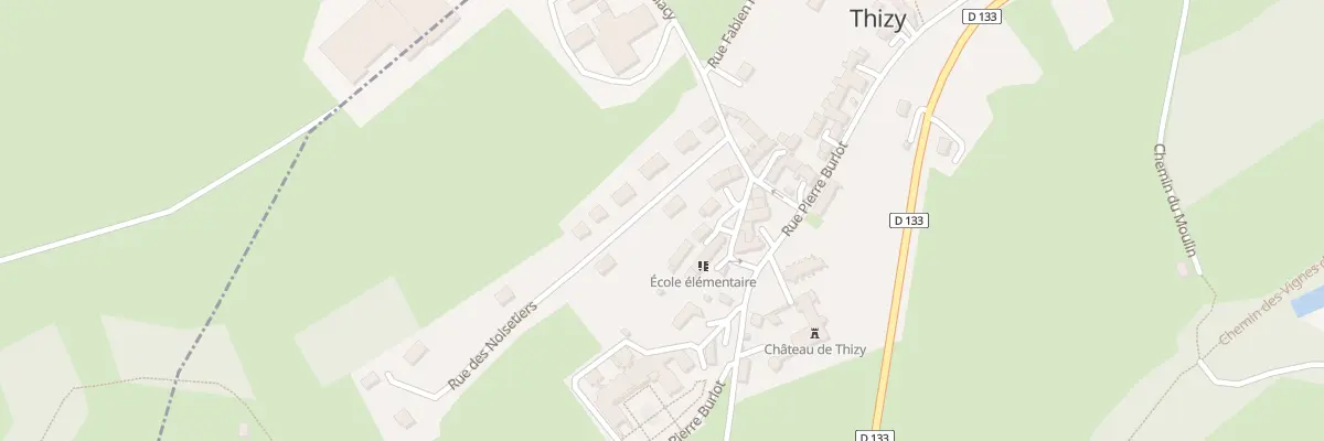 Plan du 1 Rue des Noisetiers à Thizy