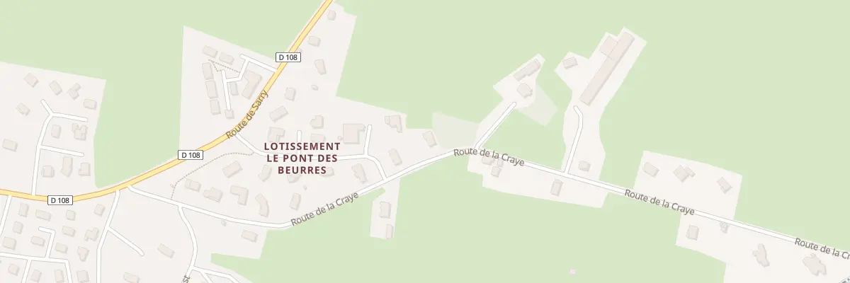 Plan du 13 Rte de la Craye à Marcigny