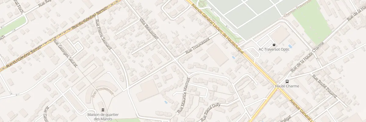 Plan du 11 Rue Trouvassot à Troyes