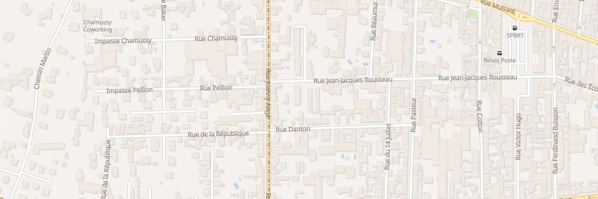 Plan du 58 Rue Jean-Jacques Rousseau à Roanne