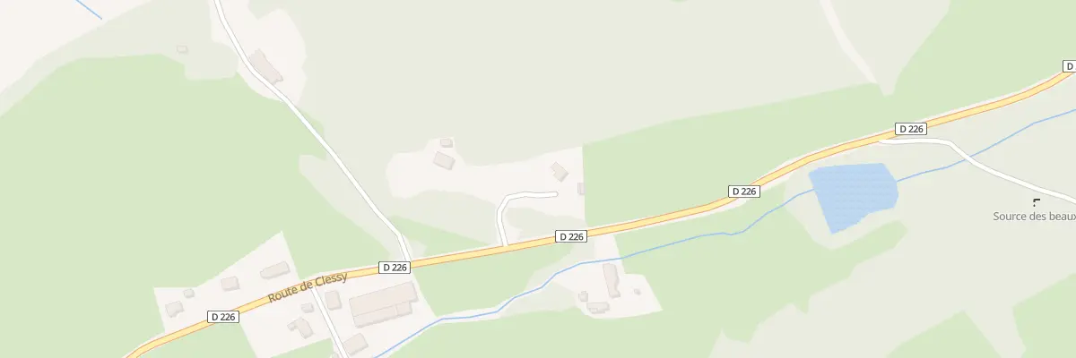 Plan du 5372 Le Champ Bossu à Rigny-sur-Arroux
