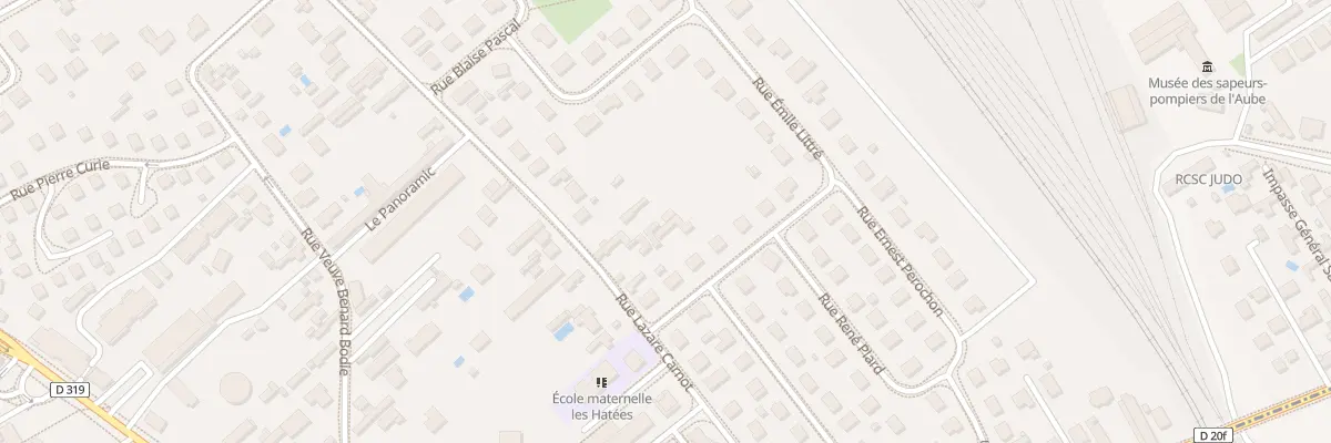 Plan du 28 Rue Lazare Carnot à La Chapelle-Saint-Luc