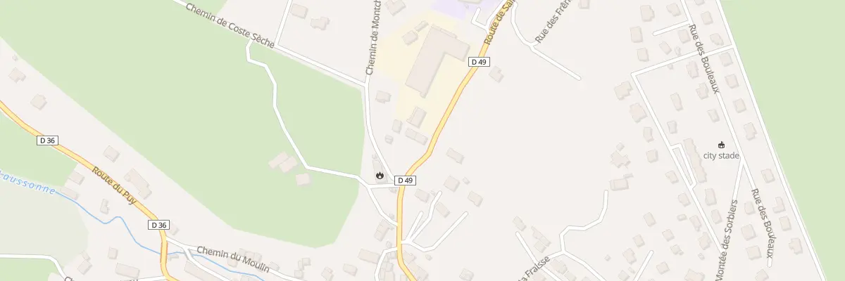 Plan du 15 Rte de St Julien à Laussonne