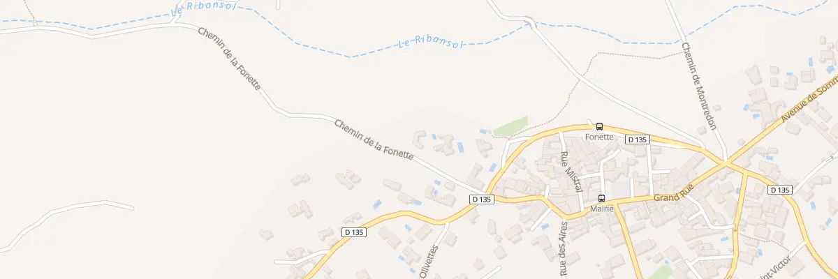 Plan du 54 Rue de la Fonette à Saussines