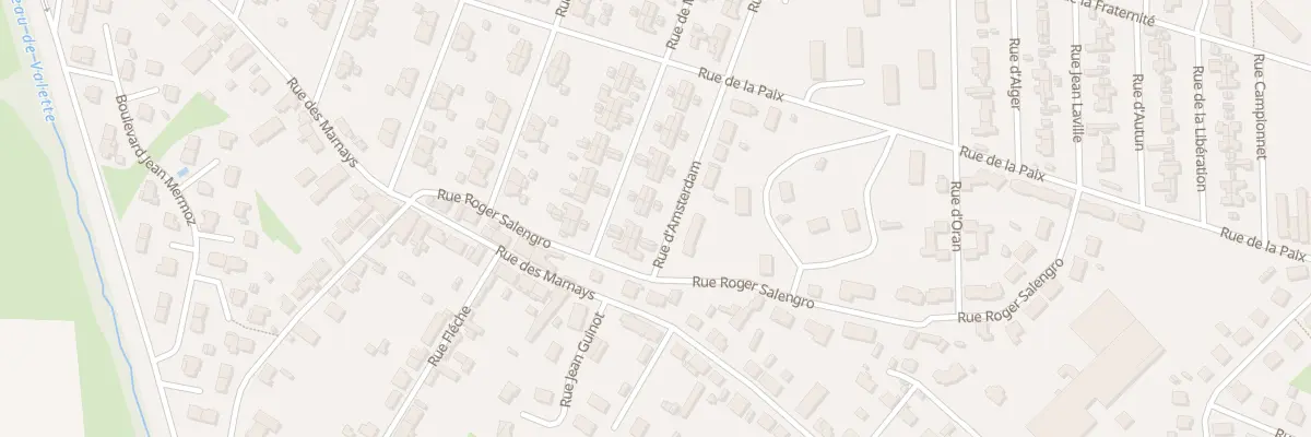 Plan du 41 Rue d’Amsterdam à Gueugnon