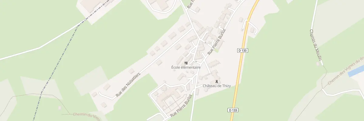 Plan du 3 Rue des écoliers à Thizy