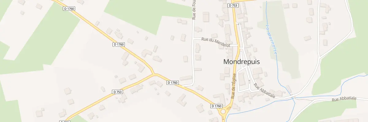 Plan du 3 Rue du Colonel Arnaud Beltrame à Mondrepuis