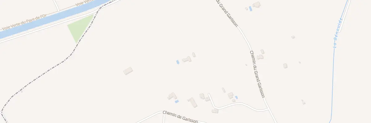 Plan du 555 Che du Grand Garisson à Lansargues