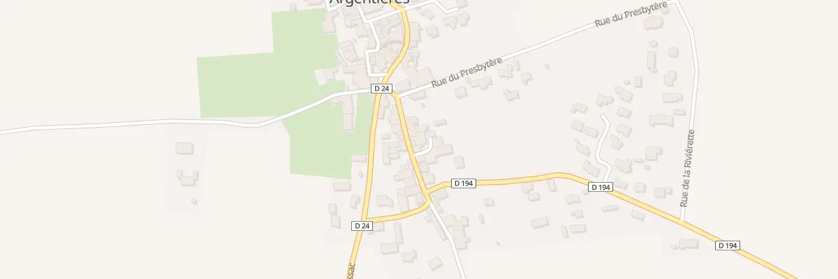 Plan du 5087 Le Village à Canaules-et-Argentières