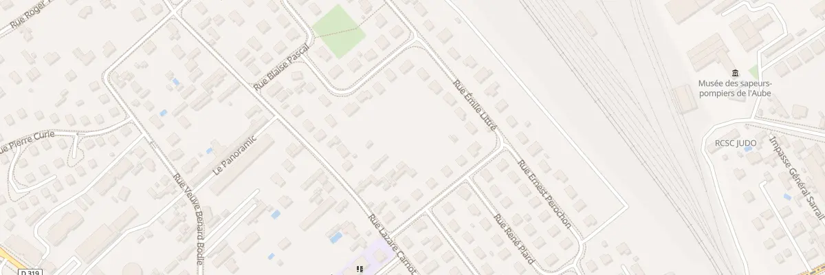 Plan du 34 Rue Lazare Carnot à La Chapelle-Saint-Luc