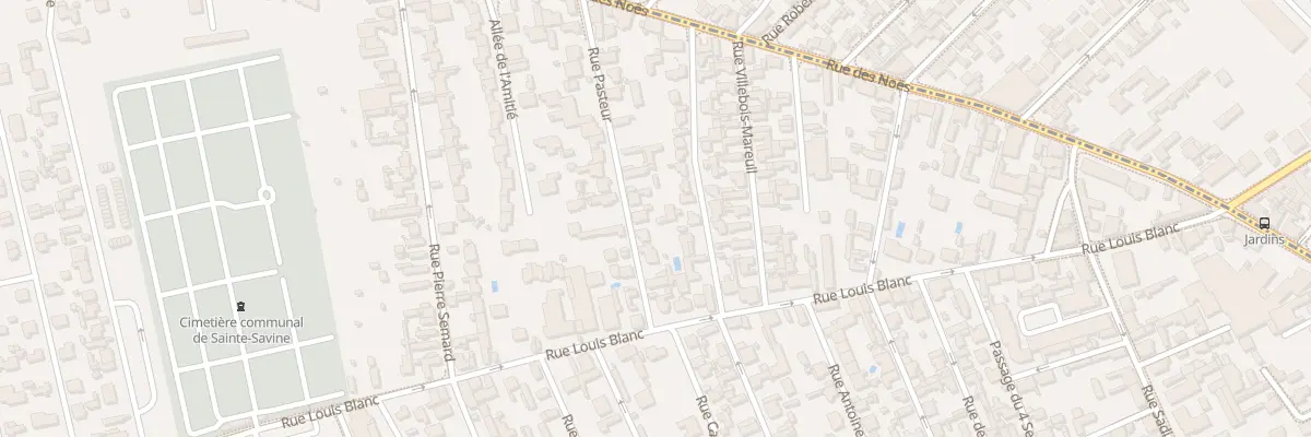 Plan du 10 Rue Pasteur à Sainte-Savine